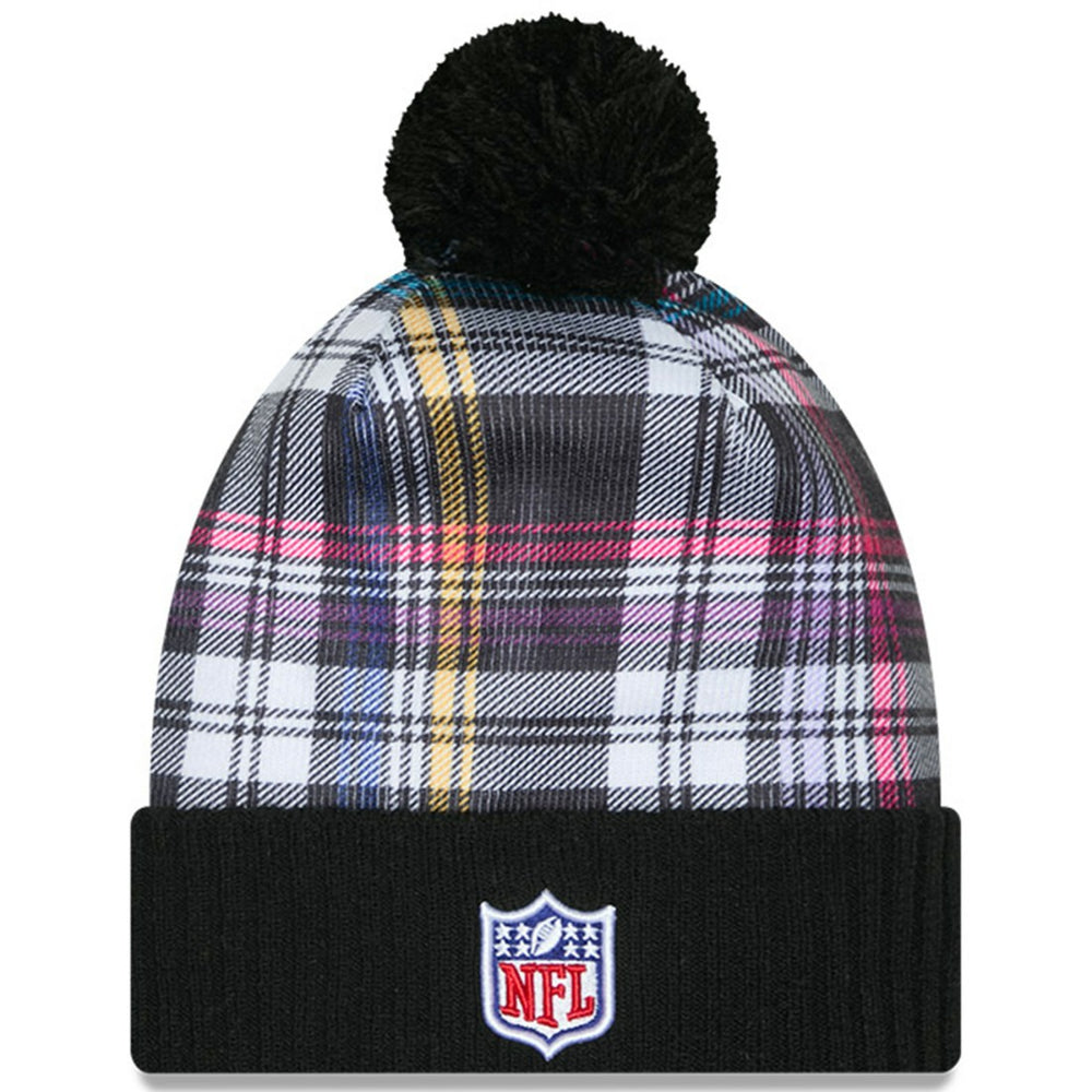 New York Jets New Era 2024 NFL Crucial Catch Cuffed Knit Hat with Pom
