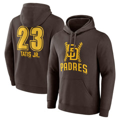 Fernando Tatis Jr. San Diego Padres Fastball Player Name & Number Pullover Hoodie | MLB New