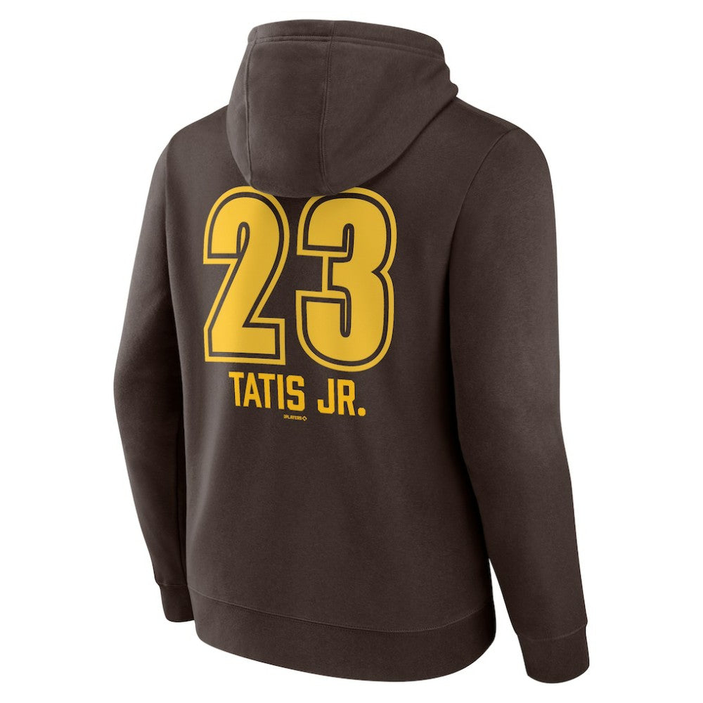 Fernando Tatis Jr. San Diego Padres Fastball Player Name & Number Pullover Hoodie | MLB New