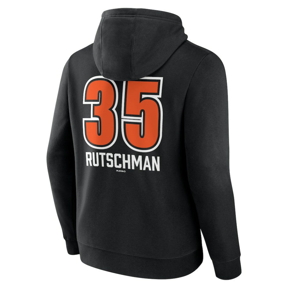 Adley Rutschman Baltimore Orioles Fastball Player Name & Number Pullover Hoodie | MLB Online