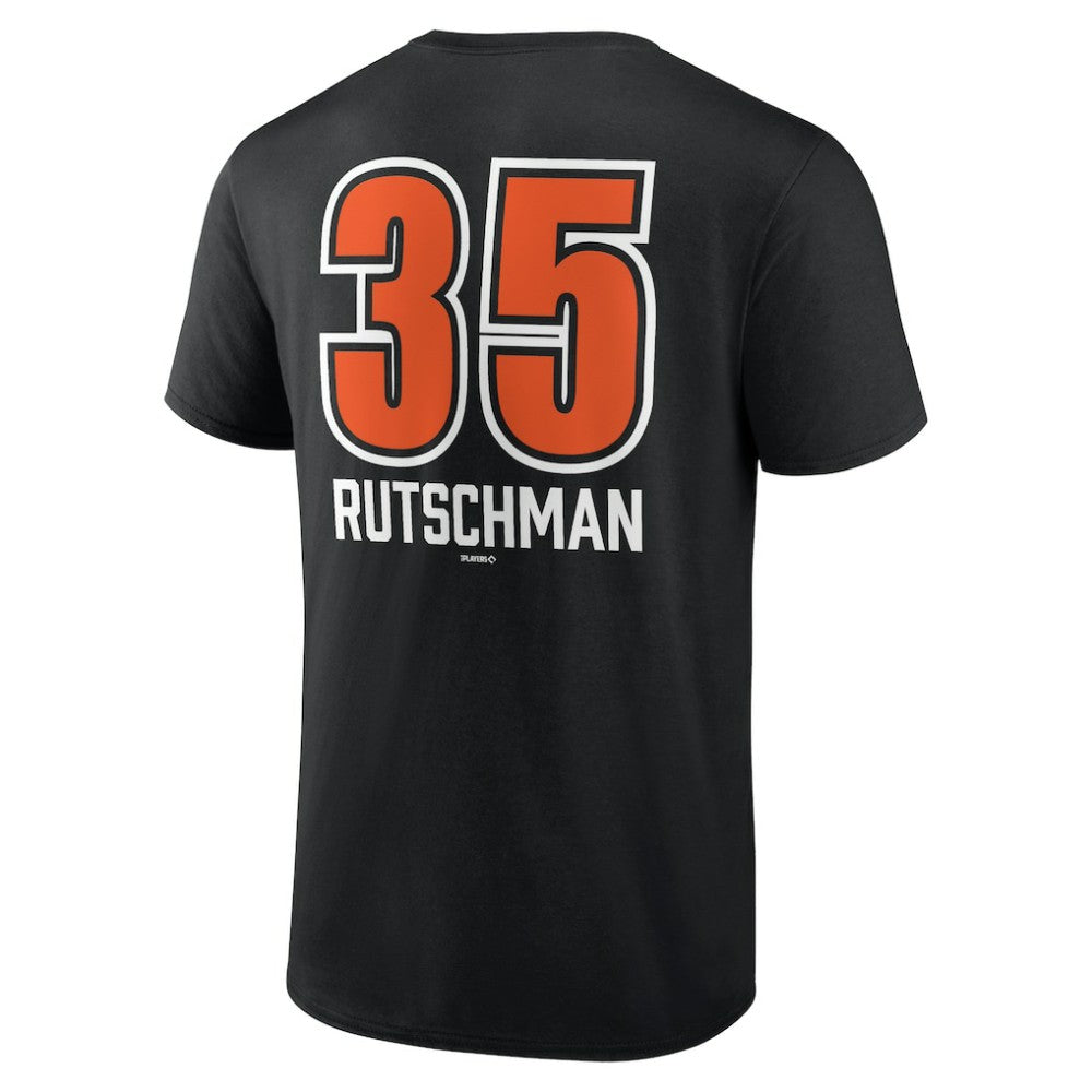 Adley Rutschman Baltimore Orioles Fastball Player Name & Number T-Shirt | MLB Near me