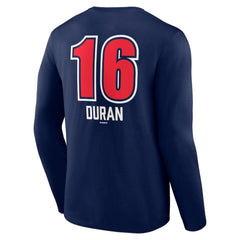 Jarren Duran Boston Red Sox Fastball Player Name & Number Long Sleeve T-Shirt | MLB For sale