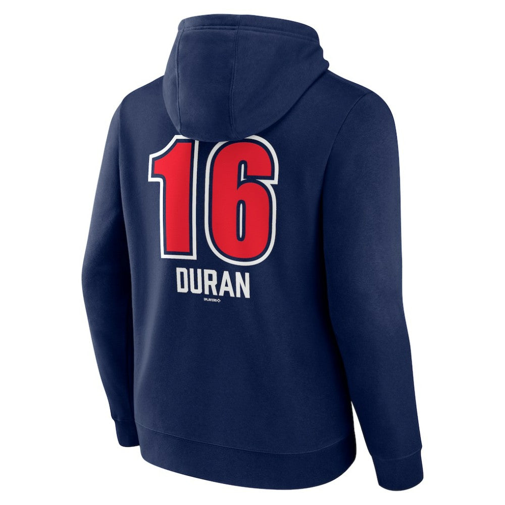 Jarren Duran Boston Red Sox Fastball Player Name & Number Pullover Hoodie | MLB Outlet