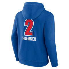 Nico Hoerner Chicago Cubs Fastball Player Name & Number Pullover Hoodie | MLB US