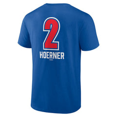 Nico Hoerner Chicago Cubs Fastball Player Name & Number T-Shirt | MLB Outlet