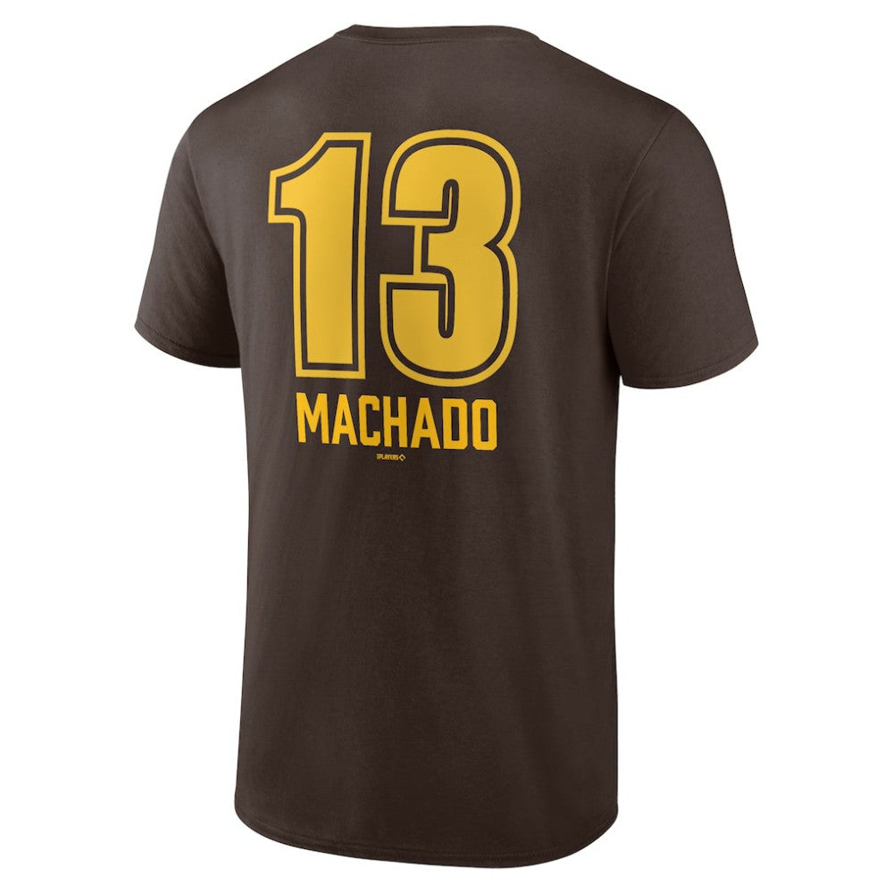 Manny Machado San Diego Padres Fastball Player Name & Number T-Shirt | MLB US