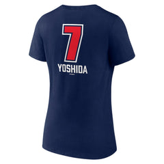 Masataka Yoshida Boston Red Sox Women's Fastball Player Name & Number V-Neck T-Shirt | MLB Discount