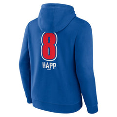 Ian Happ Chicago Cubs Fastball Player Name & Number Pullover Hoodie | MLB For sale