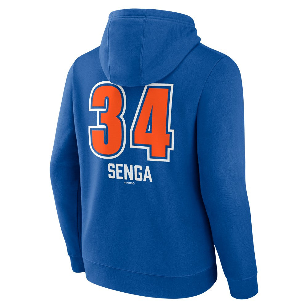 Kodai Senga New York Mets Fastball Player Name & Number Pullover Hoodie | MLB On Sale