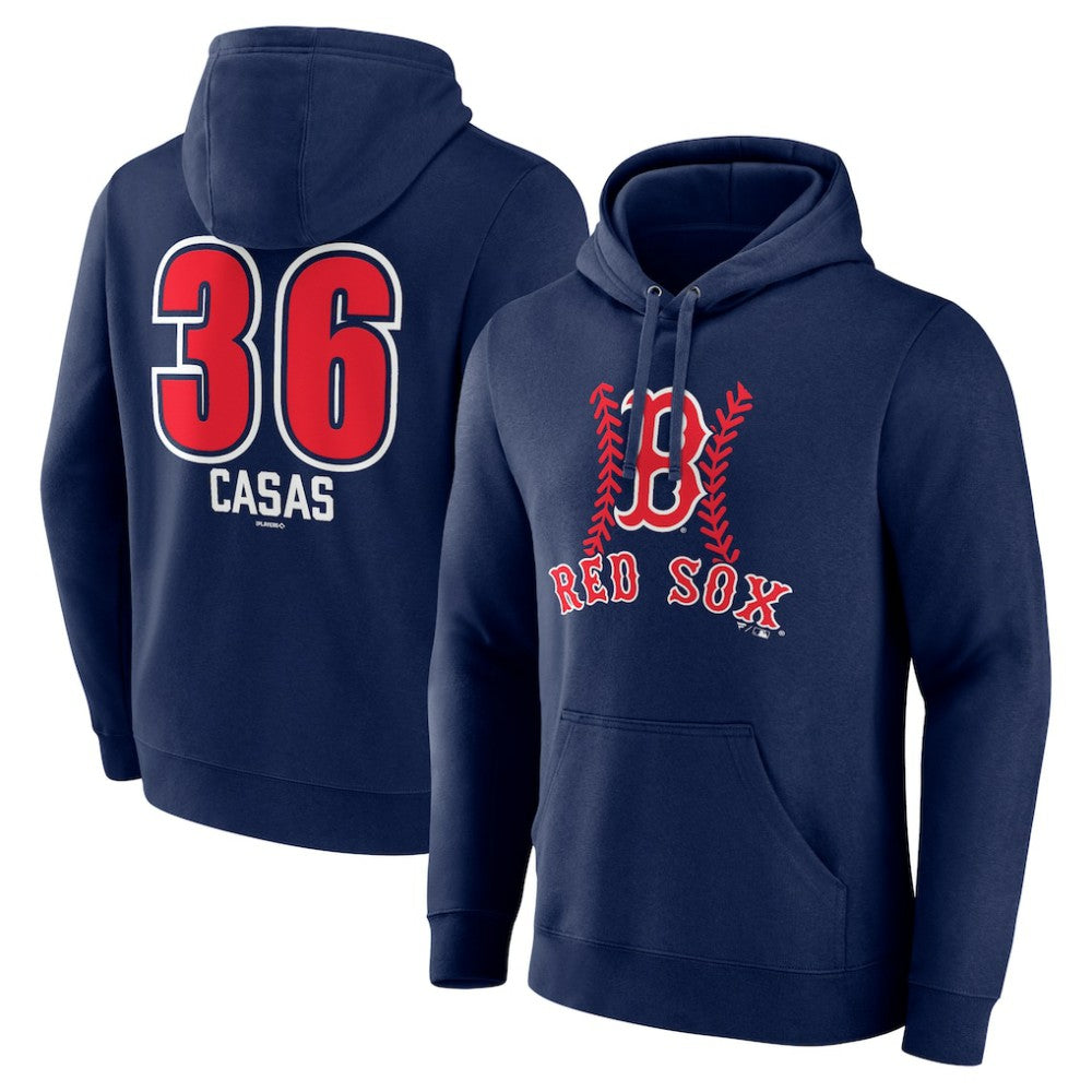 Triston Casas Boston Red Sox Fastball Player Name & Number Pullover Hoodie | MLB US