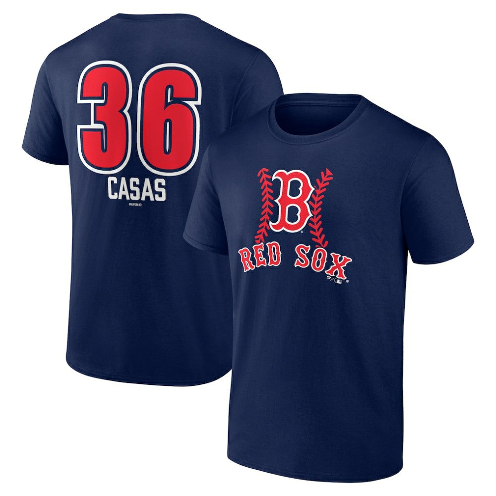 Triston Casas Boston Red Sox Fastball Player Name & Number T-Shirt | MLB New