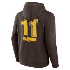 Yu Darvish San Diego Padres Fastball Player Name & Number Pullover Hoodie | MLB On Sale