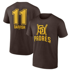 Yu Darvish San Diego Padres Fastball Player Name & Number T-Shirt | MLB Shop
