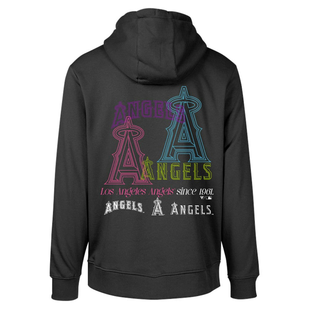Los Angeles Angels Levelwear Podium Vintage Pullover Hoodie | MLB Discount