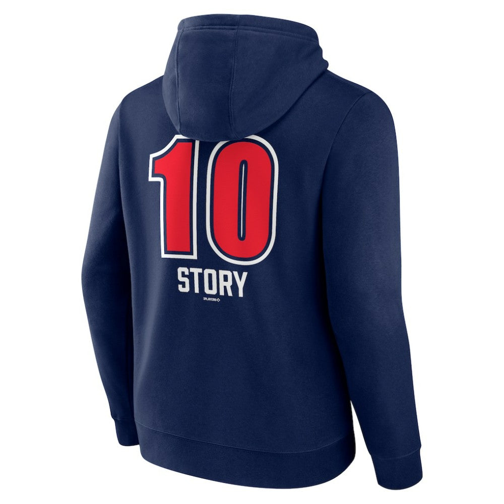 Trevor Story Boston Red Sox Fastball Player Name & Number Pullover Hoodie | MLB Near me