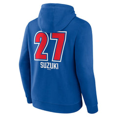Seiya Suzuki Chicago Cubs Fastball Player Name & Number Pullover Hoodie | MLB US