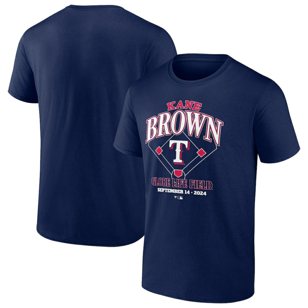 Kane Brown x Texas Rangers Fanatics T-Shirt | MLB Outlet