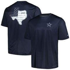 Dallas Cowboys Columbia Terminal Tackle Omni-Shade Texas T-Shirt