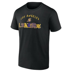 Los Angeles Lakers Graffiti Arch T-Shirt New