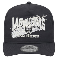 Las Vegas Raiders New Era Throwback Brush Golfer Snapback Hat