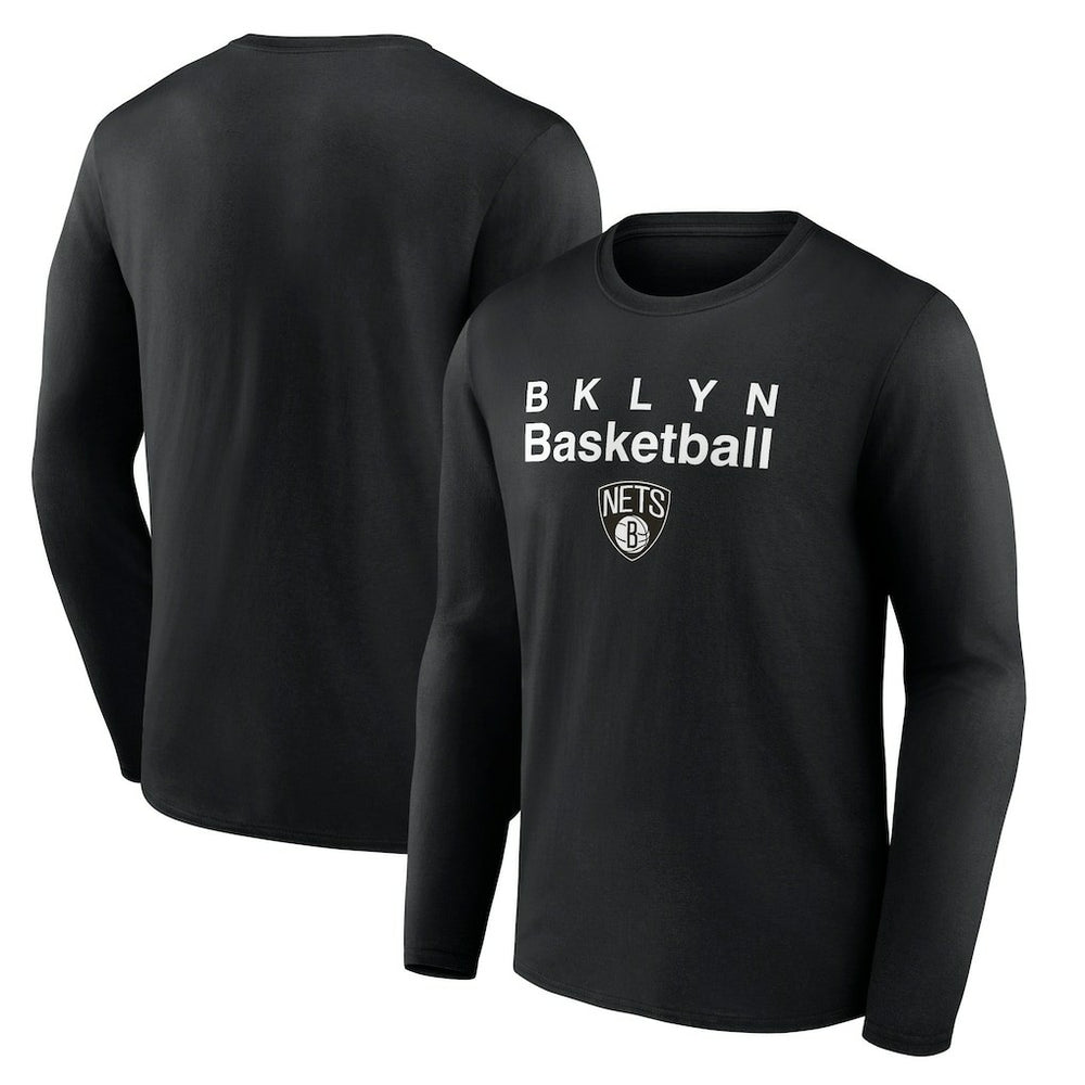 Brooklyn Nets Pick & Roll Coverage Long Sleeve T-Shirt Discount