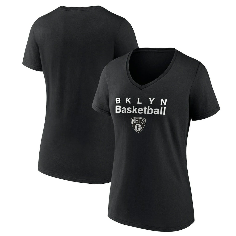 Brooklyn Nets Pick & Roll Coverage V-Neck T-Shirt Online