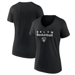 Brooklyn Nets Pick & Roll Coverage V-Neck T-Shirt Online