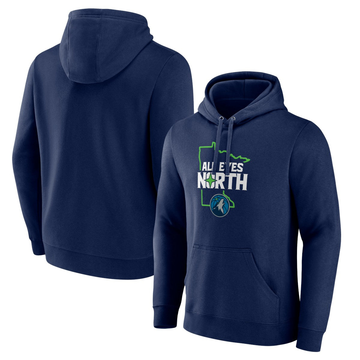 Minnesota Timberwolves Pick & Roll Coverage Pullover Hoodie New