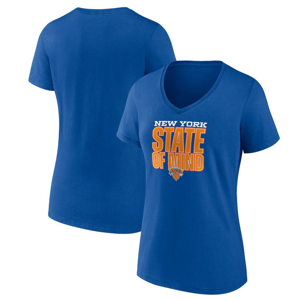 New York Knicks Pick & Roll Coverage V-Neck T-Shirt Online