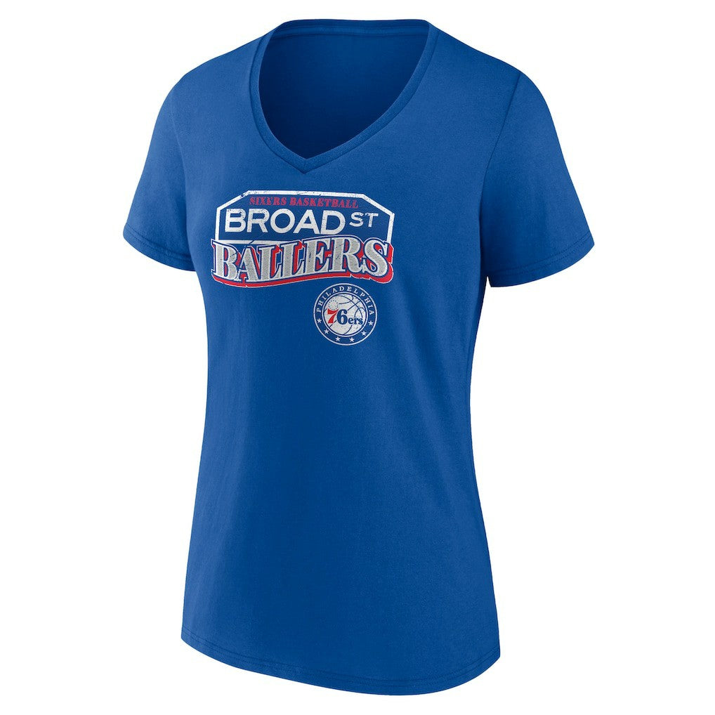 Philadelphia 76ers Pick & Roll Coverage V-Neck T-Shirt Outlet