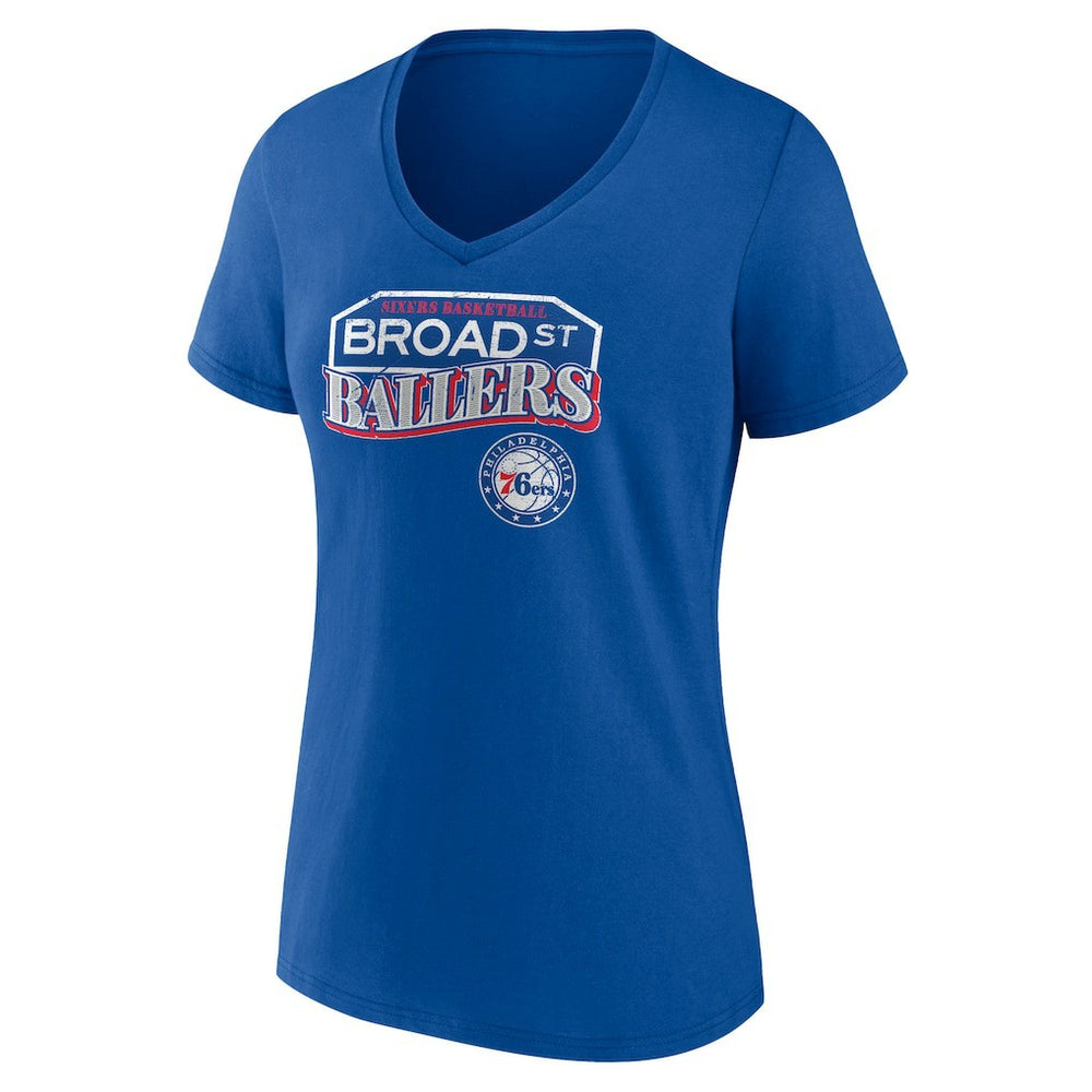 Philadelphia 76ers Pick & Roll Coverage V-Neck T-Shirt Outlet