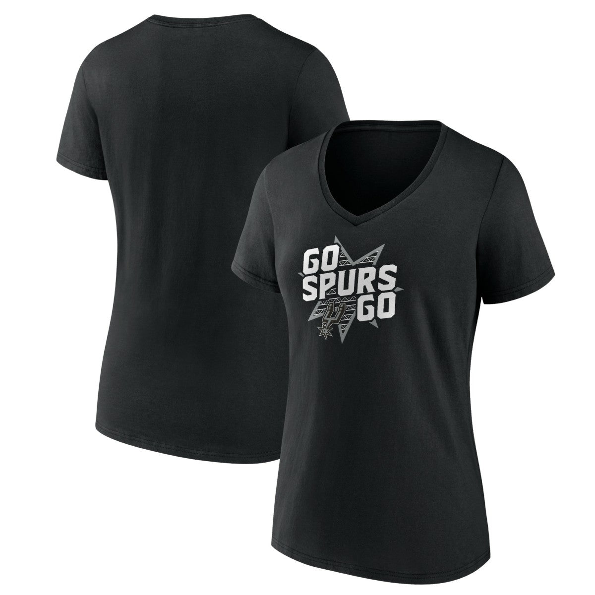 San Antonio Spurs Pick & Roll Coverage V-Neck T-Shirt Discount