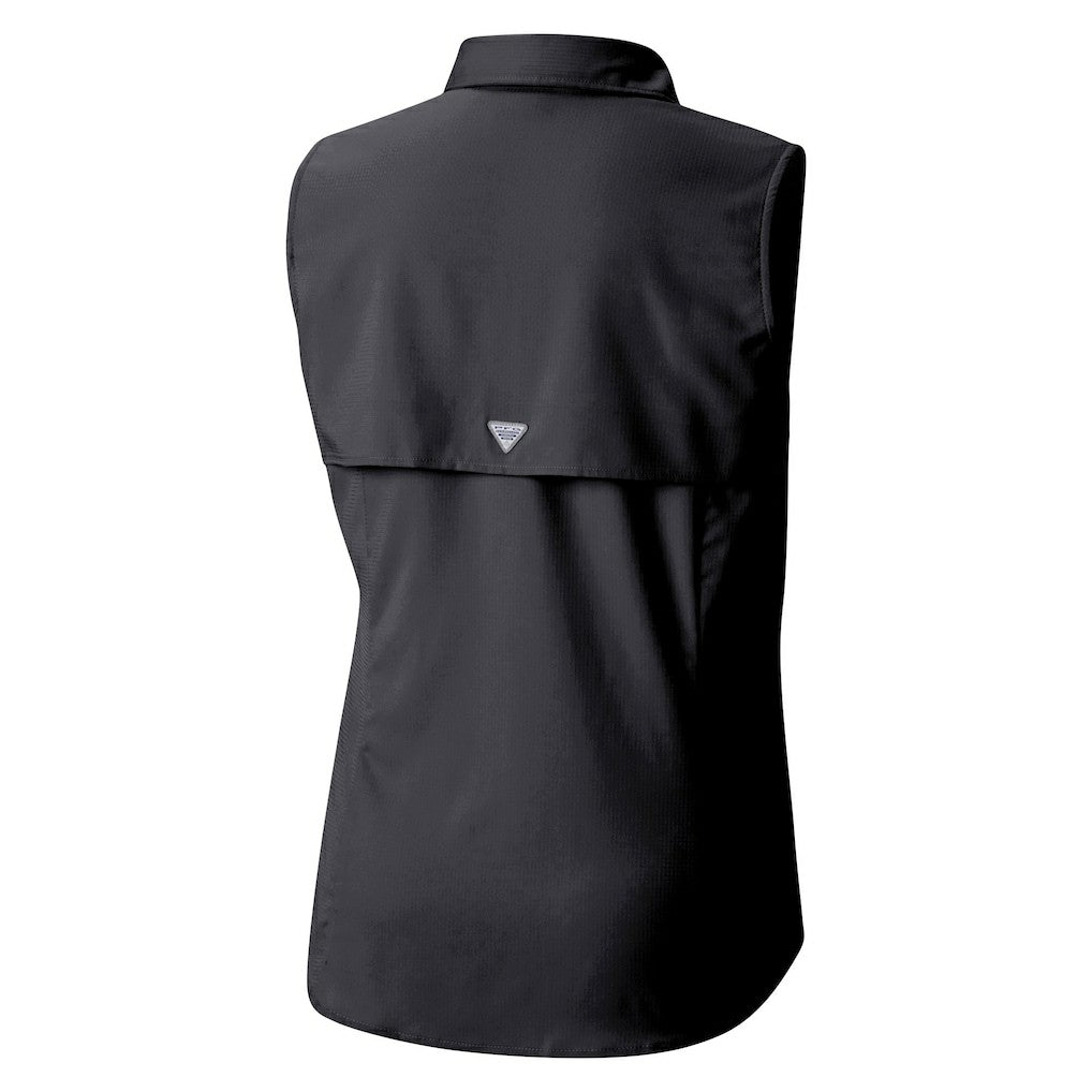 Minnesota Vikings Columbia Women's PFG Tamiami Omni-Shade Sleeveless Button-Up Shirt