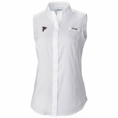 Atlanta Falcons Columbia Women's PFG Tamiami Omni-Shade Sleeveless Button-Up Shirt