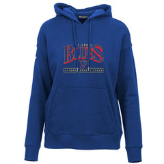 St. Louis Blues Levelwear Women's Retro Adorn Spellout Pullover Hoodie Online