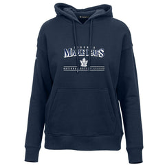 Toronto Maple Leafs Levelwear Women's Retro Adorn Spellout Pullover Hoodie For Sale