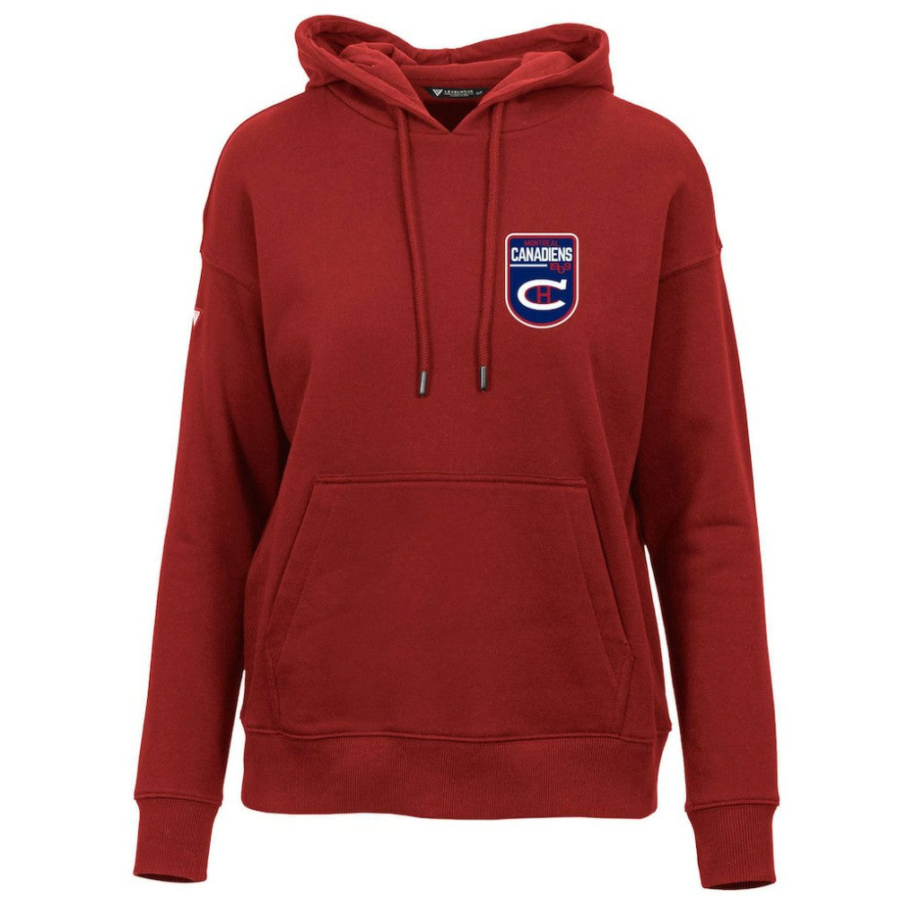 Montreal Canadiens Levelwear Women's Retro Adorn Pullover Hoodie Outlet