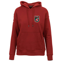 New Jersey Devils Levelwear Women's Retro Adorn Pullover Hoodie For Sale