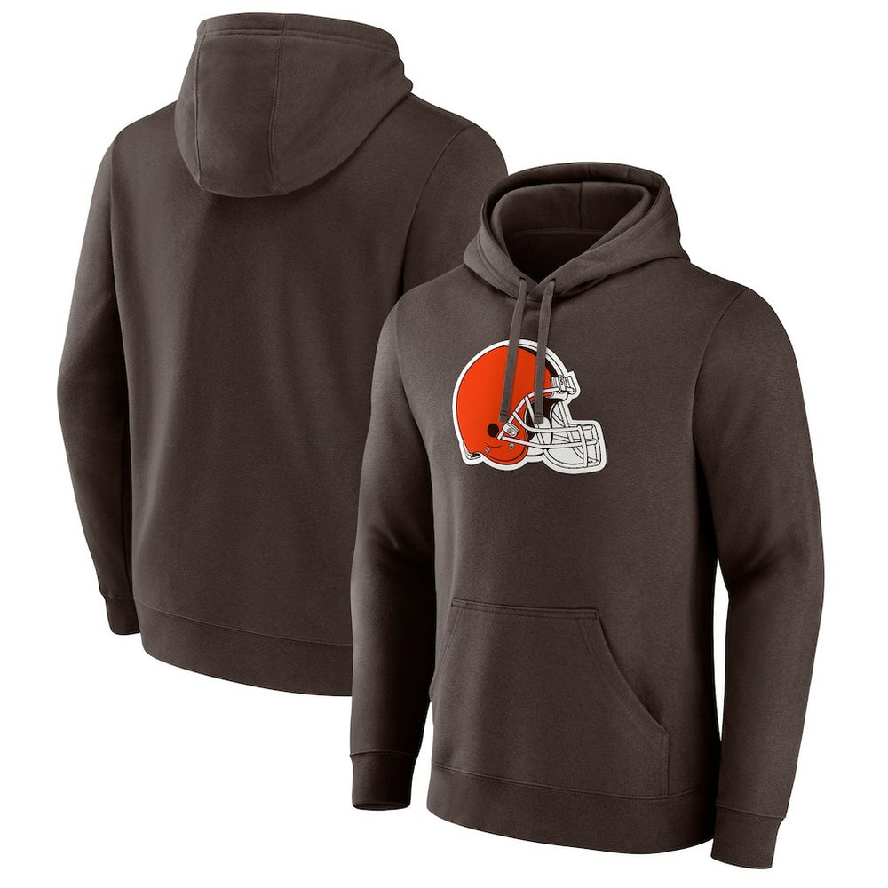 Cleveland Browns Fanatics Primary Logo Pullover Hoodie