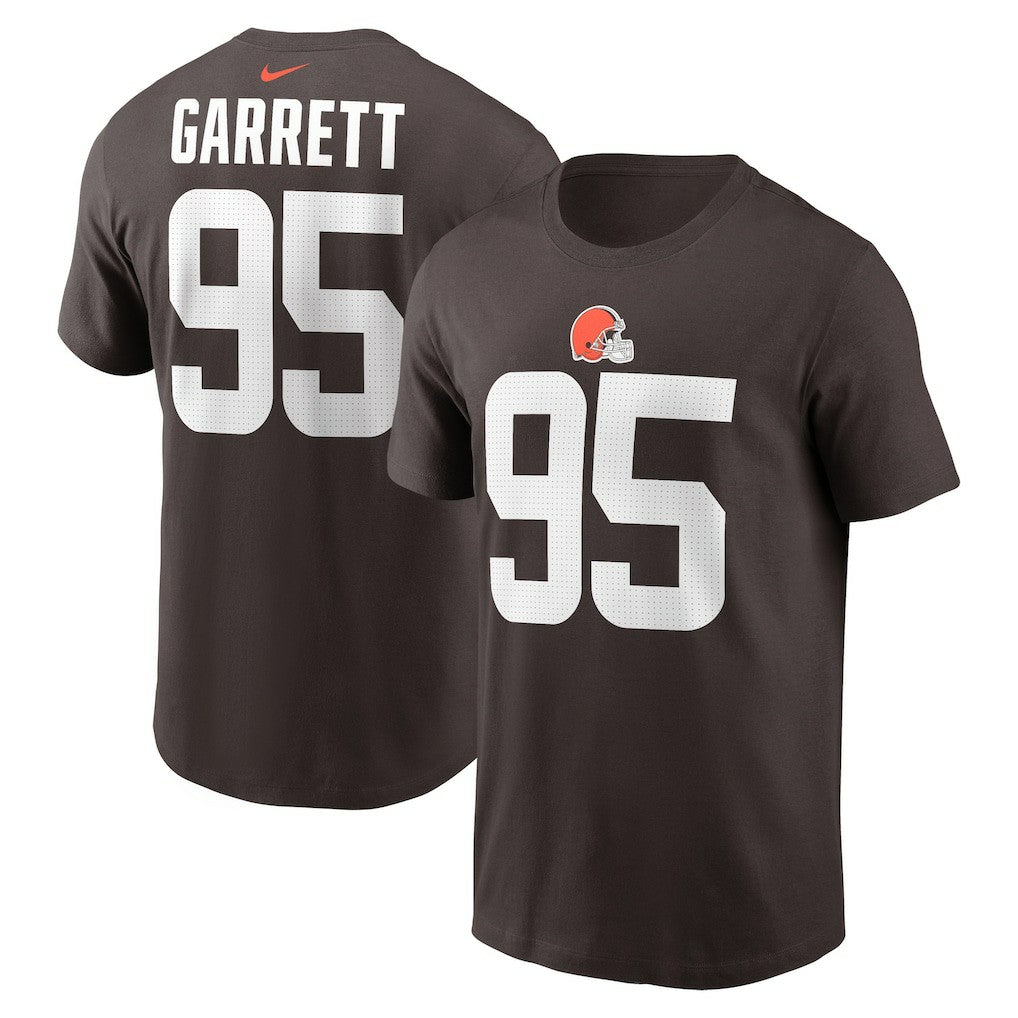 Cleveland Browns Nike Myles Garrett  Player Name & Number T-Shirt