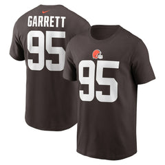 Cleveland Browns Nike Myles Garrett  Player Name & Number T-Shirt