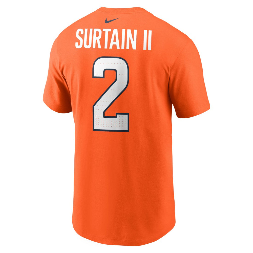Denver Broncos Nike Patrick Surtain II  Name & Number T-Shirt
