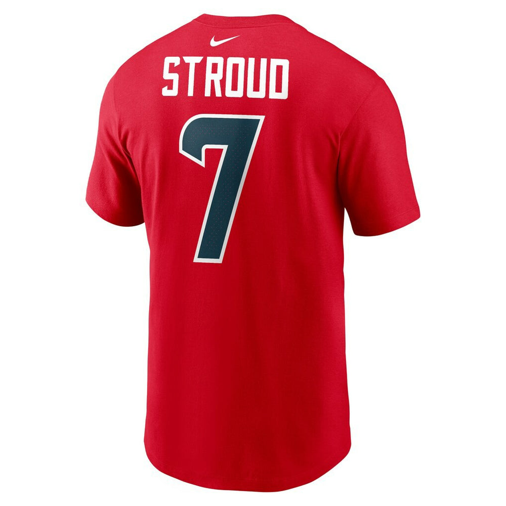 Houston Texans Nike C.J. Stroud  Player Name & Number T-Shirt