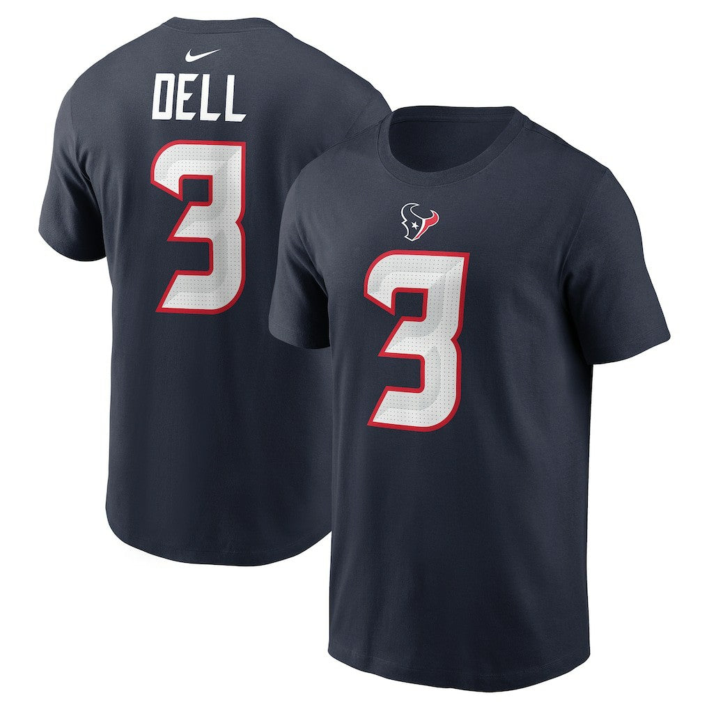 Houston Texans Nike Tank Dell  Player Name & Number T-Shirt