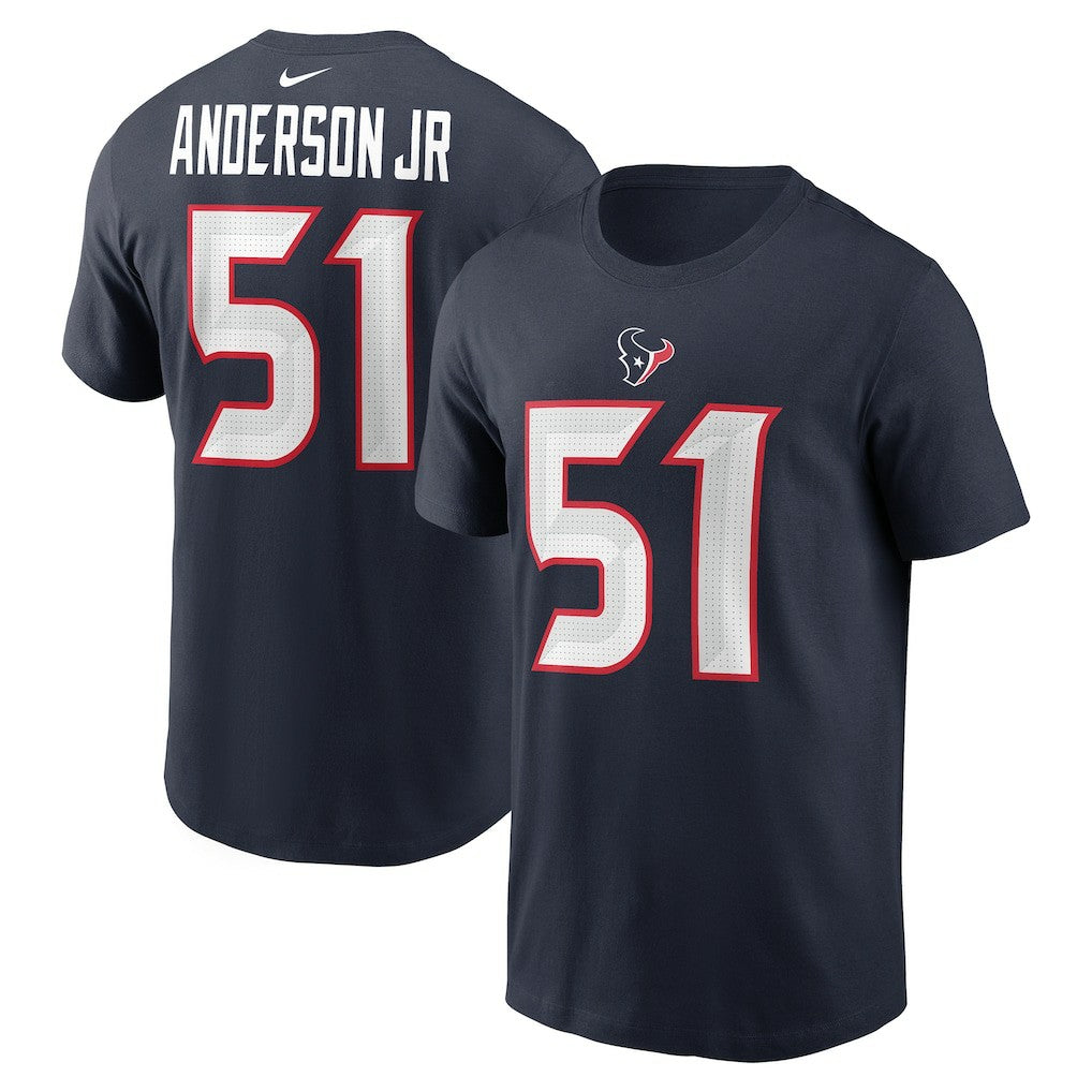 Houston Texans Nike Will Anderson Jr.  Player Name & Number T-Shirt