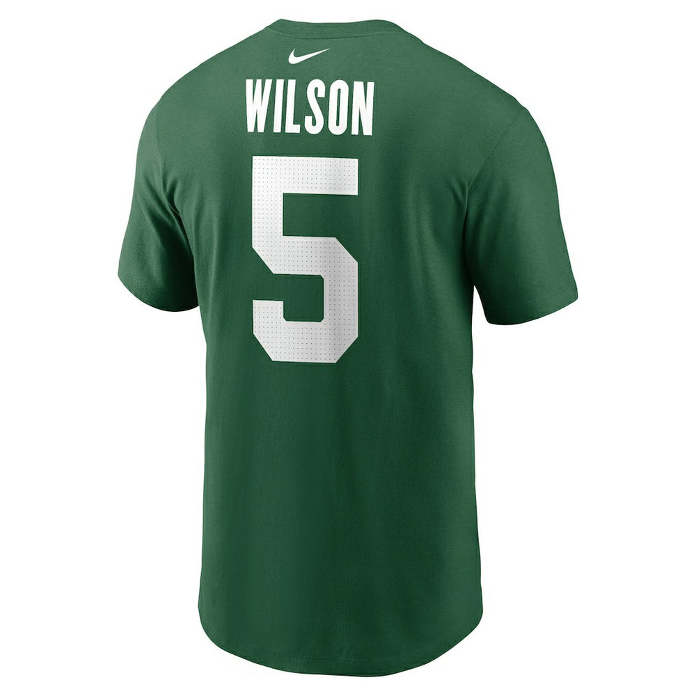 New York Jets Nike Garrett Wilson  Name & Number T-Shirt