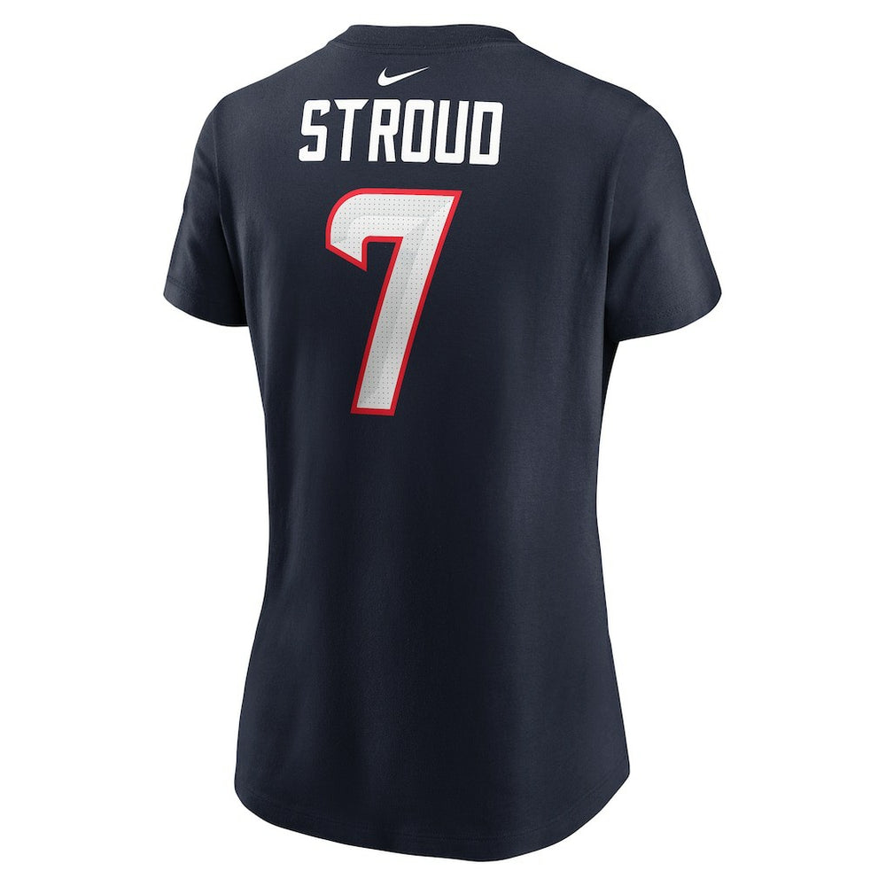 Houston Texans Nike C.J. Stroud  Women's Player Name & Number T-Shirt