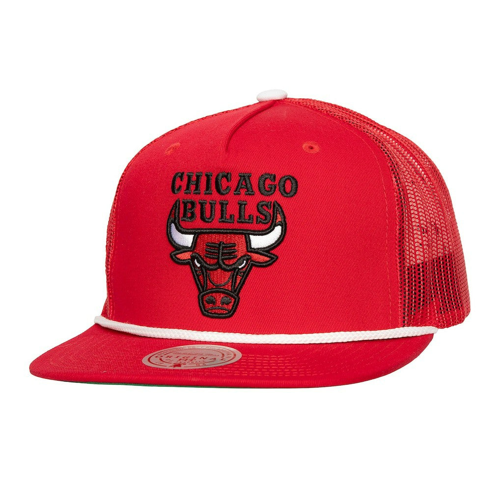 Chicago Bulls Roper Meshback Trucker Snapback Hat Discount