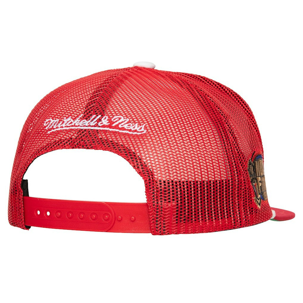 Chicago Bulls Roper Meshback Trucker Snapback Hat Discount