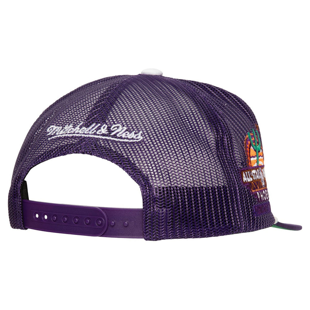 Phoenix Suns Roper Meshback Trucker Snapback Hat On Sale
